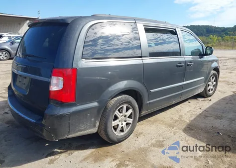 2012 Chrysler Town & Country Touring из США, поврежденный, VIN 2C4RC1BG4CR337456